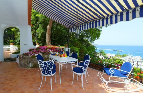 Casamicciola Terme Villa | Villa Aglaia Moorish Luxury with Panoramic Sea Views