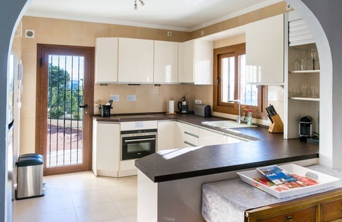 Calpe Villa | Villa Aguila with panoramic mountain and sea views, private pool, terraces
