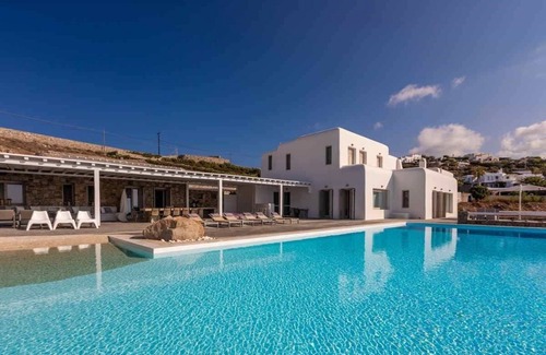 Agios Ioannis Villa | Villa Aliki 10 bedrooms seafront villa