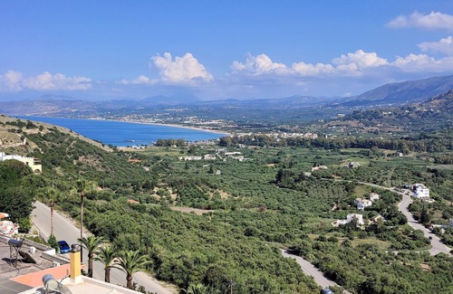Exopoli Villa | Villa ArGia with private pool and terraces with mountain & sea views in Chania