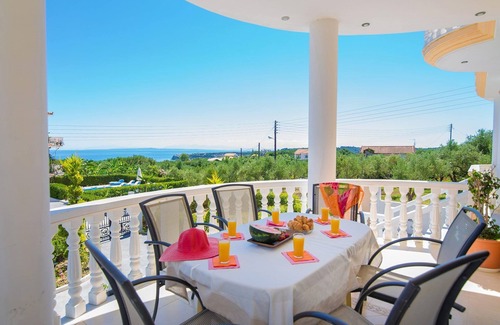 Tsilivi Villa | Villa 'Athina - Zanthe View' with Sea View, Private Pool & Wi-Fi
