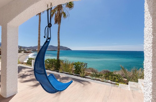 Los Puertos Villa | Villa 'Azohia De Las Palomas' with Sea View, Wi-Fi and Air Conditioning