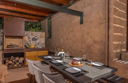 Livadia Villa | Villa Calypso - Beachfront Luxury Villa with Heated Pool