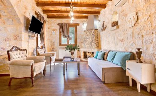 Lithakia Villa | Villa Cana - Rustic Villa in Nature with Terrace