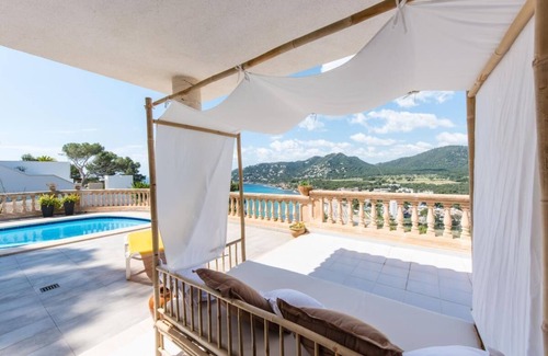 Capdepera House | Villa Canyamel with pool and sea view approx. 200 sqm, near beach, garden, 3 bedrooms with A/C air conditioning, 2 bathrooms, BBQ grill, restaurants, WLAN available