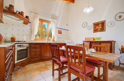 Santa Maria del Cami Villa | Villa Cas Frares with private pool and a big garden in an idyllic location