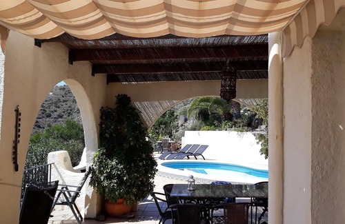 Ventanicas-El Cantal Villa | "Villa Casa Pinosierra" with Sea View, Pool, Wi-Fi, Garden & Terrace