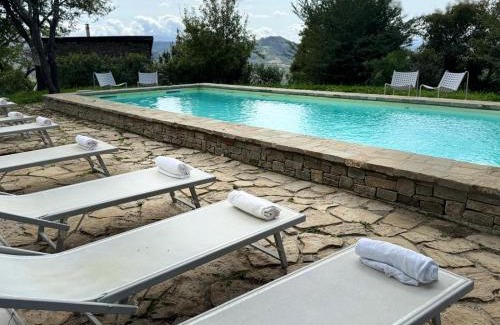 Cavatore Villa | Villa Del Martello Piemonte with pool!