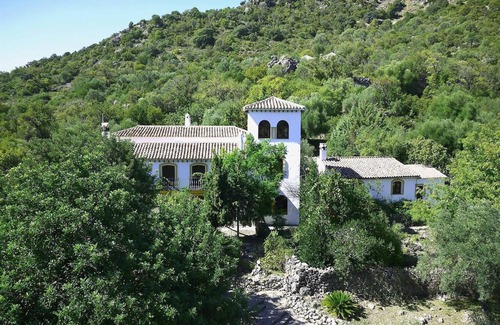 Montecorto Villa | Villa 'El Cortijo' with Mountain View, Private Pool, Terrace, A/C & Wi-Fi