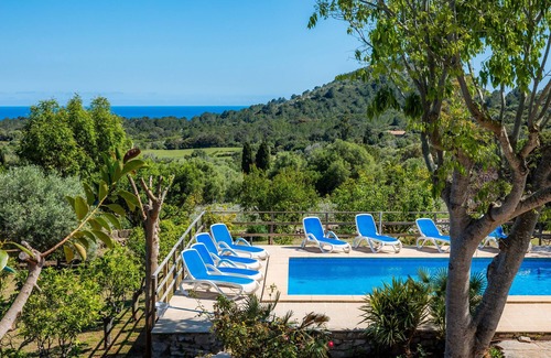 Son Servera Villa | Villa 'Es Rafal De Baix' with Sea View, Wi-Fi and Air Conditioning