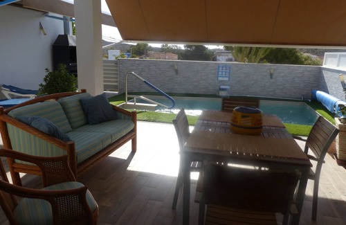 San Juan de los Terreros Villa | Villa private pool sea view 5 min walk, air conditioning, handicapped access 1 to 7P+2optional