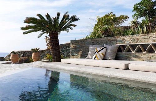 Batsi House | Villa Gaia, Beachfront, Plunge Pool & Sunset by Explore Andros