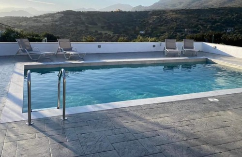 Vizari Villa | Villa George Sea View with pool - Triopetra