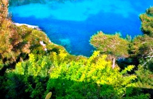 Porto Tricase Villa | VILLA GIRASOLI ON THE SEA 6 GUESTS SWIMMING POOL of property " VILLE GIRASOLI"