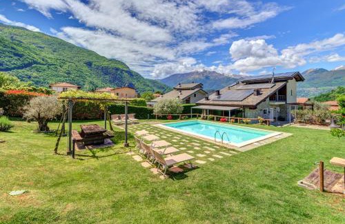 Colico Villa | Villa La Corte with amazing pool and garden