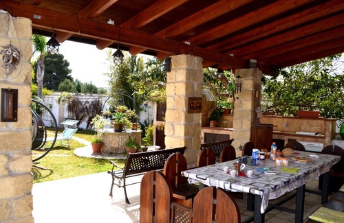 San Foca Villa | Villa 'Ll04 Hikari Con Spazi Esterni' with Private Garden, Wi-Fi and Air Conditioning