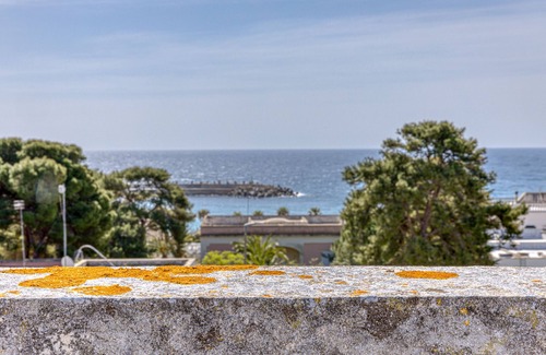 Santa Maria di Leuca Villa | Villa 'Luisa' with Sea View, Wi-Fi and Air Conditioning