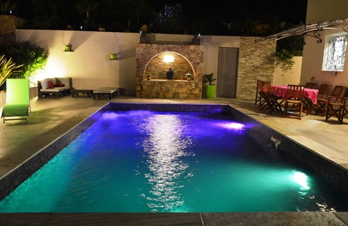 L'Ile-Rousse Villa | Villa Madrale: High-end, very peaceful condo with swimming pool/whirlpool (2-8p)