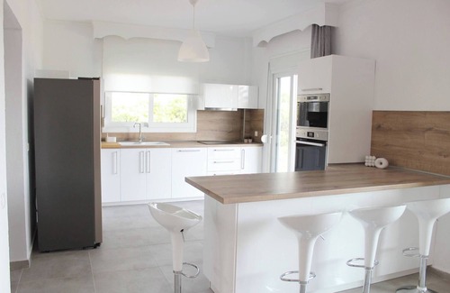 Halkidiki Villa | Villa Mare Azul - Luxury Beachfront Retreat in Hanioti, Halkidiki, Greece