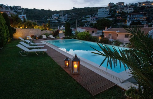 Nea Makri Villa | Villa Marina - Luxury Villa with pool and sea-view