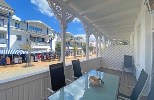 Gohren Apartment | Villa Minna - Whg 3 mit Balkon