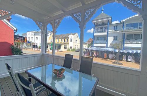 Gohren Apartment | Villa Minna - Whg 3 mit Balkon