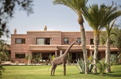El Aggada Villa | Villa MISH-MISH en exclusivité en Palmeraie - Piscines & Tennis (7 rooms/14 pers.)