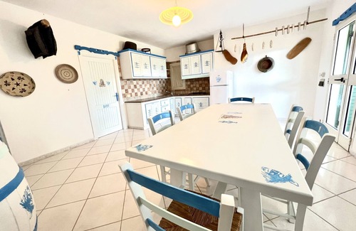 Sas Linnas Siccas House | VILLA MULA with veranda overlooking the sea
