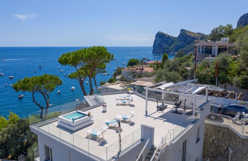 Nerano Villa | Villa Neranyum with private pool, hydromassage, sea view and parking