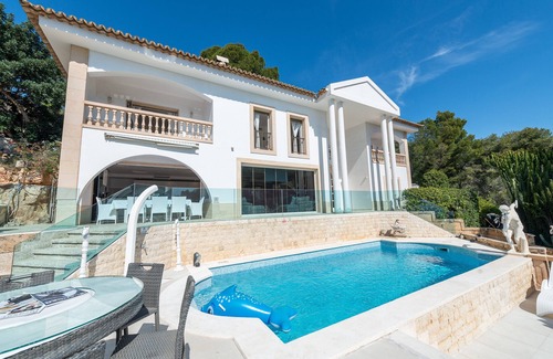 Portals Nous Villa | VILLA OCEAN VIEW - Super luxury villa in Portals Nous - Free Wifi