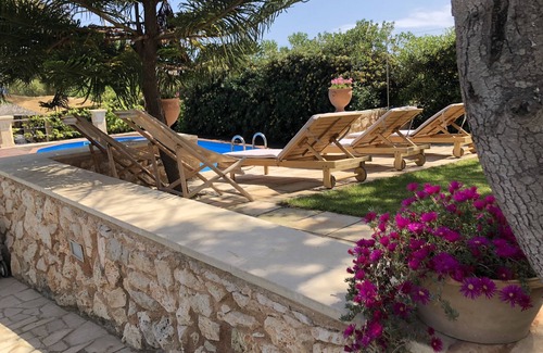 Marina di Andrano Villa | VILLA OCEANO SEA FRONT POOL - discent sea