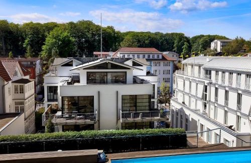 Sellin Villa | Villa Paula in Sellin - Penthouse mit Kamin und Dachterrasse