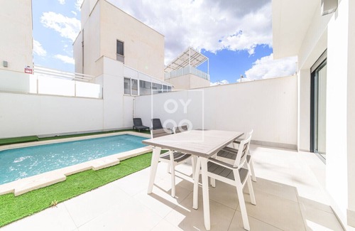 Pilar de la Horadada Villa | Villa Perla de Pilar - Private pool and rooftop near Beach - by Oyoostays