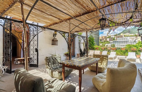 Seiano Villa | Villa 'Quietness' with Sea View, Shared Terrace and Wi-Fi