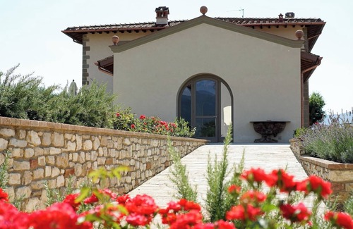 Reggello Villa | Villa Ruota with views on the Tuscan countryside