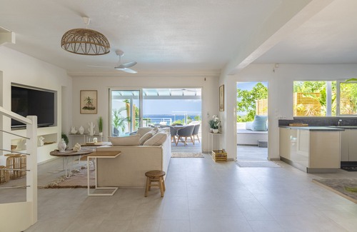 Anse Marcel Villa | Villa sea view pool and jacuzzi