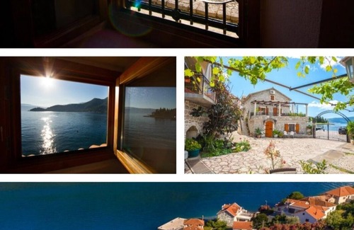 Lepetane Apartment | Villa Serventi, Apartment with Sea View Balcony