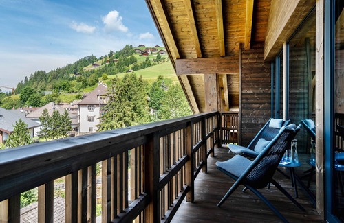 Selva di Val Gardena Apartment | Villa Sofia Apartment 'A' with Mountain View, Balcony and Wi-Fi
