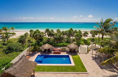 Playa del Secreto Villa | Villa Sol y Luna Ocean Front with Private Pool