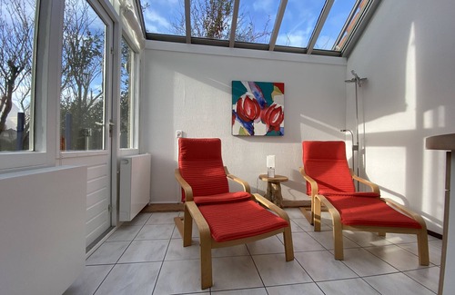Julianadorp aan zee House | Villa Summerwind2*, sauna, fireplace, WLAN, enclosed parking. Garden, by the sea, by the golf course