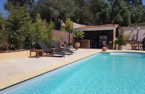 Mezzavia Villa | Villa T4 air conditioned with private pool in AJACCIO CORSE
