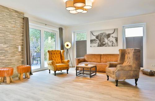 Muritz Apartment | Villa Thormarcon am Plauer See für 18 Gäste, Sauna, Pool