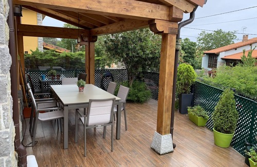 Poo House | Villa Traudel - 600 m. von Meer- Grosse Terrasse im Naturparadies