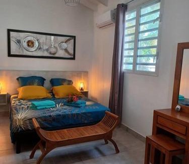 Anse des Rochers Villa | Villa vue mer 180°, piscine