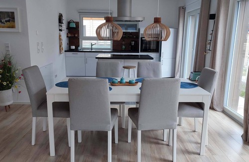 Rheinsberg House | Villa Wildrose with sauna and beach football pitch