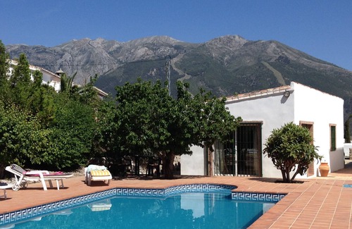 Alcaucin Villa | Villa With Large Private Pool And Fantastic Mountain And Lake Views