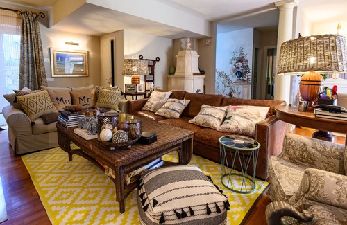 Campo nell'Elba Villa | Villa with panoramic swimming pool and garden