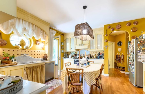 Campo nell'Elba Villa | Villa with panoramic swimming pool and garden