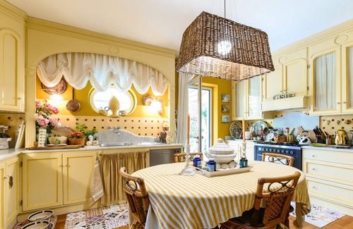 Campo nell'Elba Villa | Villa with panoramic swimming pool and garden