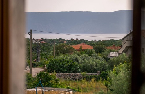 Skrbcici Villa | Villa with pool, courtyard, olive garden, sea view -TRAVELER Reiseburo Krk - ID 2147